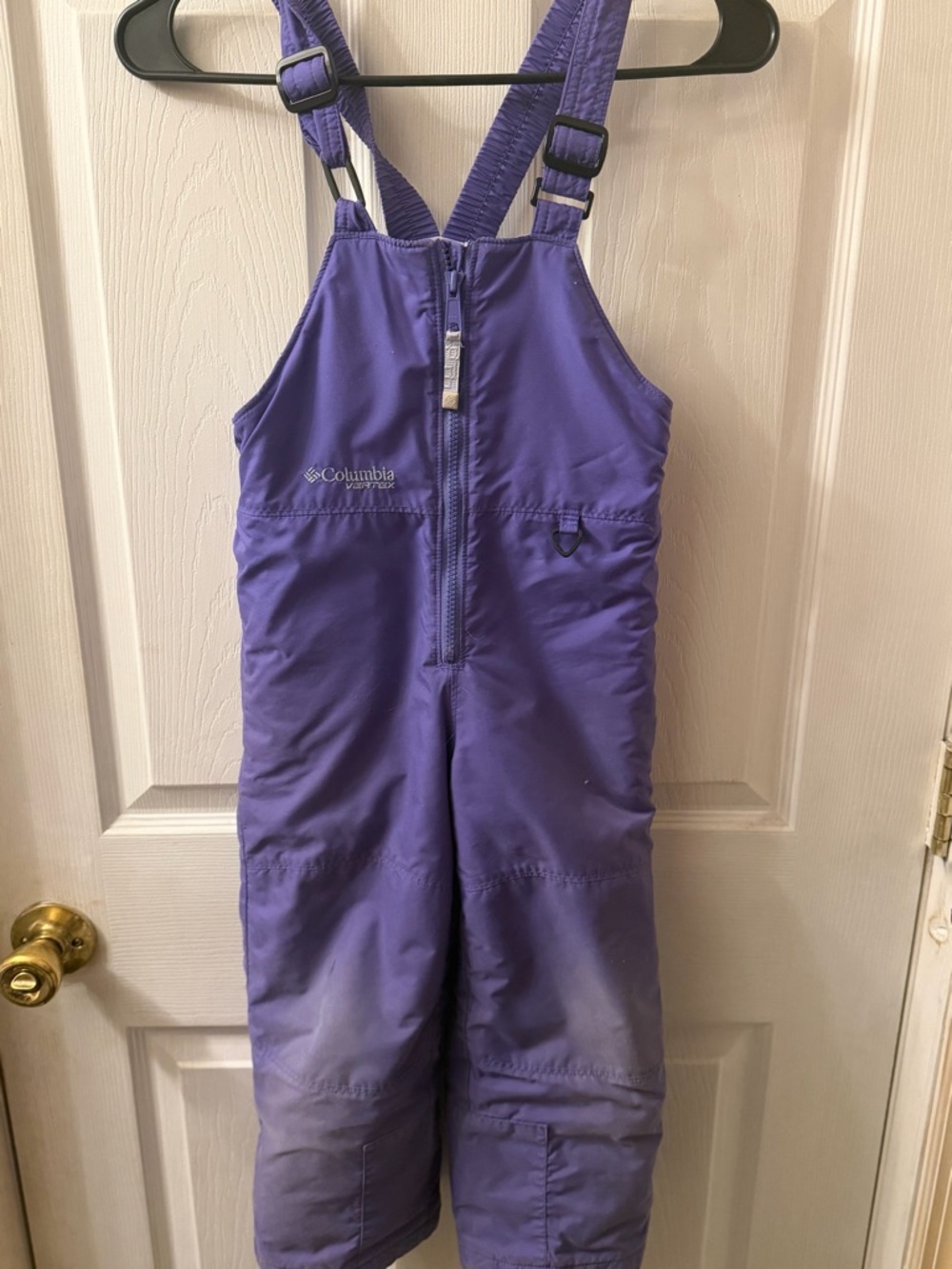 Columbia Purple Kids Snow Overalls